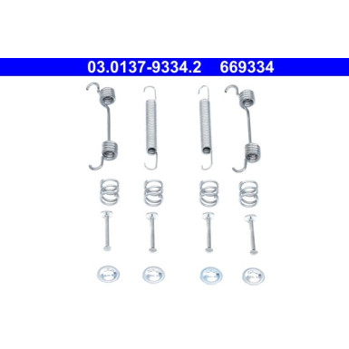 ATE Zubehör, Bremsbacken 03.0137-9334.2 ATE Zubehör, Bremsbacken 03.0137-9334.2