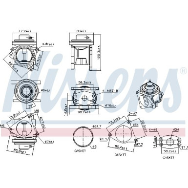 Agr-Ventil FIRST FIT 98173