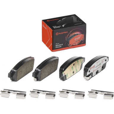 BREMBO Bremsklötze Xtra HA | OPEL Ampera, Astra, Zafira 06 | P 59 080X