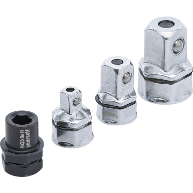 BGS Adapter-Satz für Ratschen-Ringschlüssel 4-tlg BGS Do it yourself 98210