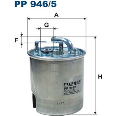 FILTRON Kraftstofffilter FILTRON Kraftstofffilter