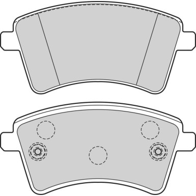 VALEO Bremsbeläge 302667