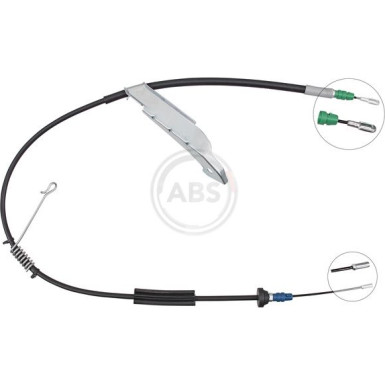 A.B.S. Handbremsseil Seilzug Festellbremse | K10030