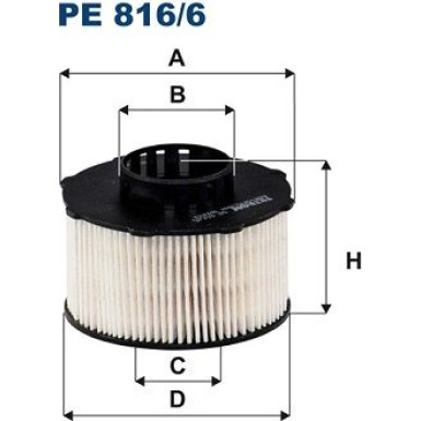 FILTRON Kraftstofffilter | PE 816/6