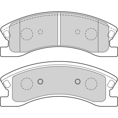 VALEO Bremsbeläge 302630