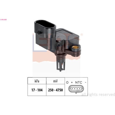 Sensor, Saugrohrdruck | 1.993.081