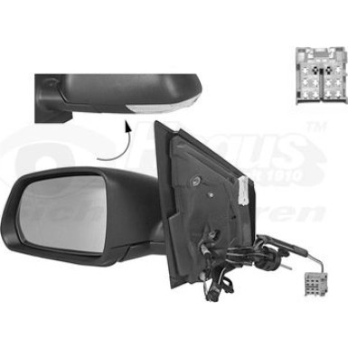 Außenspiegel VW Polo V OE 6Q1857507AC9B9 HAGUS 5828803