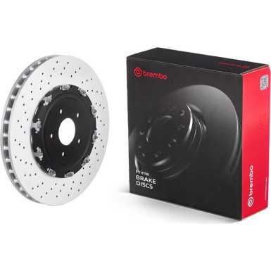 85 481 105 Brembo PREMIUM VA zweiteilig NISSAN GT-R 08 PRIME LINE - Floating 09.A187.13
