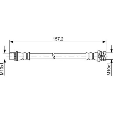 Bremsschlauch | RENAULT Megane | 1987481624