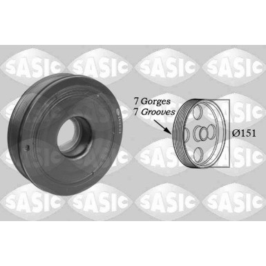 2154018 Riemenscheibe, Kurbelwelle