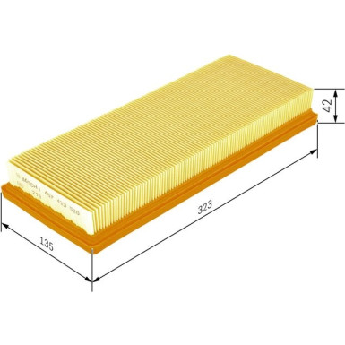 Luftfilter | FIAT,LANCIA | 1457433520