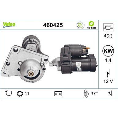 STARTER VALEO RE-GEN AT VAL460425
