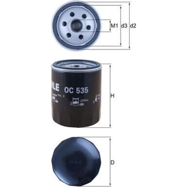 MAHLE Ölfilter MAHLE Ölfilter