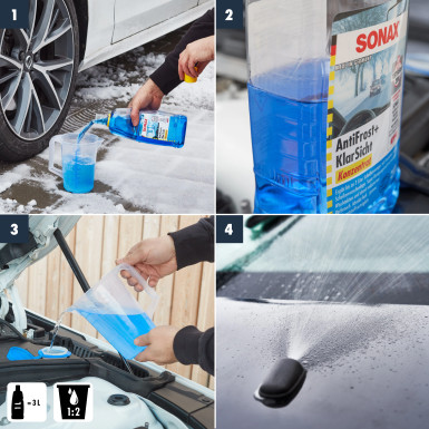 Sonax AntiFrost & KlarSicht Konzentrat 1L AntiFrost+KlarSicht Konzentrat Citrus 03323000