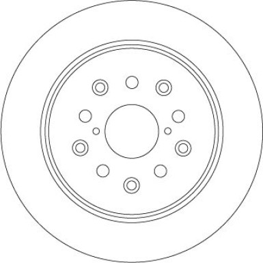 Bremsscheibe Toyota T. Lexus Is | DF4509