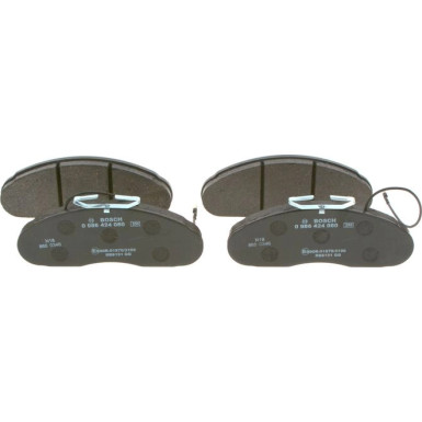 Bremsklötze | RENAULT TRUKS Messenger 90-99 | 0 986 424 080