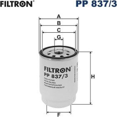 FILTRON Kraftstofffilter FILTRON Kraftstofffilter