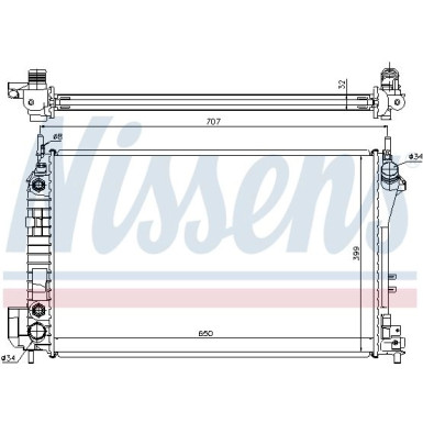Wasserkühler PKW | OPEL Signum,Vectra C 2,2/3,2 | 63023A