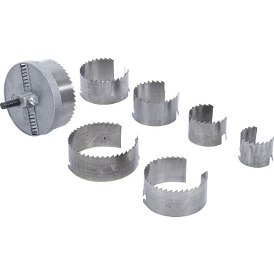 BGS Lochsägen-Satz Ø 26 - 63 mm Tiefe 25 mm 7-tlg BGS Do it yourself 3903