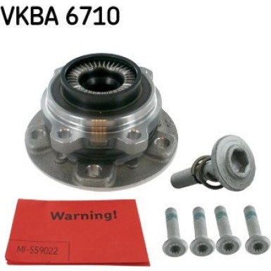 Radlagersatz VA | BMW 5,6,7,X3,X4 9 | VKBA 6710