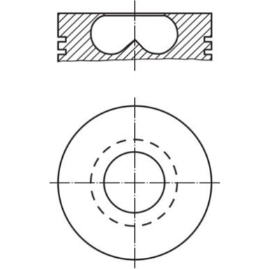 MAHLE ORIGINAL Kolben | 0079400