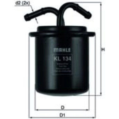MAHLE Kraftstofffilter MAHLE Kraftstofffilter