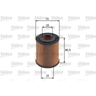 VALEO Ölfilter | 586551
