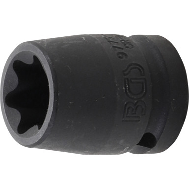 BGS Kraft-Steckschlüssel-Einsatz E-Profil | Antrieb Innenvierkant 12,5 mm (1/2"""") | SW E22 | 9779-22