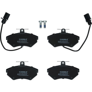 KAMOKA Bremsbelagsatz, Scheibenbremse JQ1012902