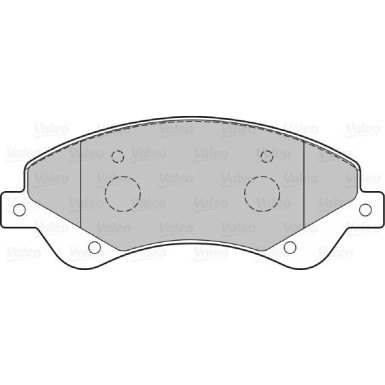 VALEO Bremsbeläge 301818