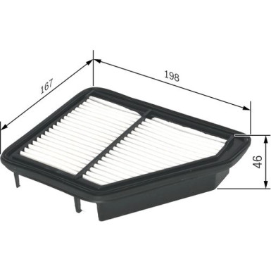 Luftfilter | HONDA Civic | F 026 400 132