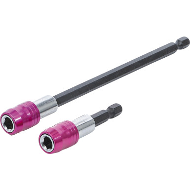 BGS Automatischer Bithalter-Satz Abtrieb Innensechskant 6,3 mm (1/4 ) 60 / 150 mm 2-tlg BGS Do it yourself 20815