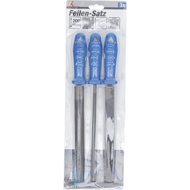 BGS Feilen-Satz 200 mm 3-tlg BGS Do it yourself 50210