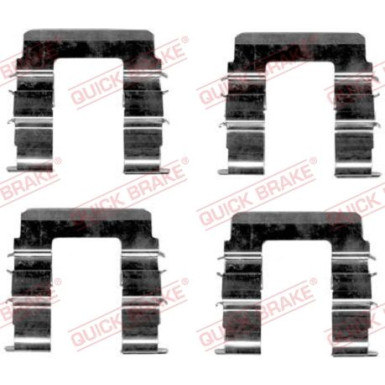 391-1615 Montagesatz f.Bremsklötze | KIA Clarus,Rio 96 | 109-1615