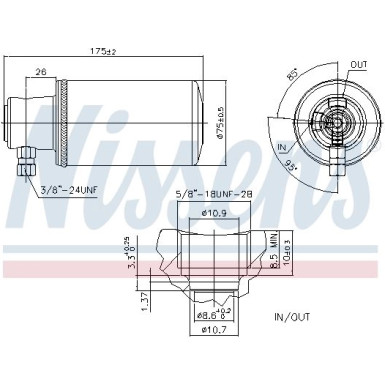 Trockner PKW | MERCEDES Vito,V-Klasse 96 | 95229