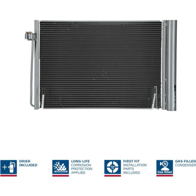 Kondensator PKW BMW E65 01 FIRST FIT 94679