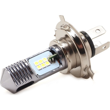 HS1 LED Motorrad H4 P43T 12x 3030 SMD Weiß 18 Watt HS1 LED Motorrad H4 P43T 12x 3030 SMD Weiß 18 Watt