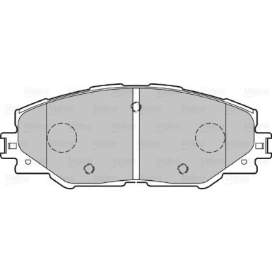 VALEO Bremsbeläge 301078