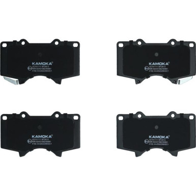 KAMOKA Bremsbelagsatz, Scheibenbremse JQ101111