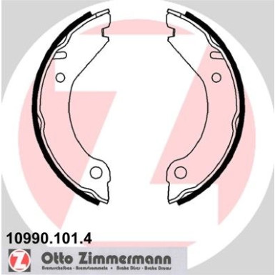 ZIMMERMANN Bremsbacken | 10990.101.4
