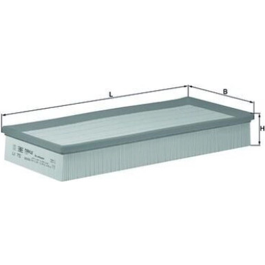 MAHLE Luftfilter | LX 792