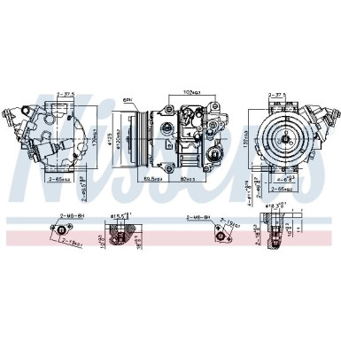 Kompressor PKW | Toyota Camry 2.0i 11 | 890805