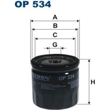 FILTRON Ölfilter