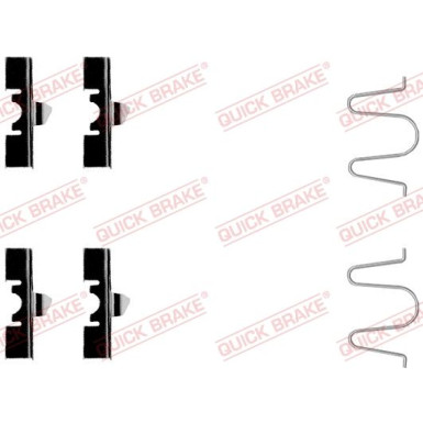 391-1170 Montagesatz f.Bremsklötze | MAZDA 323,MX-3,MX-5 89 | 109-1170