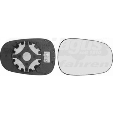 VAN WEZEL Spiegelglas, Außenspiegel 4323838 HAGUS