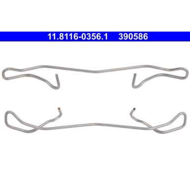 11.8116-0356.1 Feder, Bremssattel 11.8116-0356.1 Feder, Bremssattel