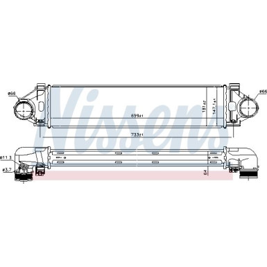 Ladeluftkühler PKW VOLVO S80 06 FIRST FIT 96471