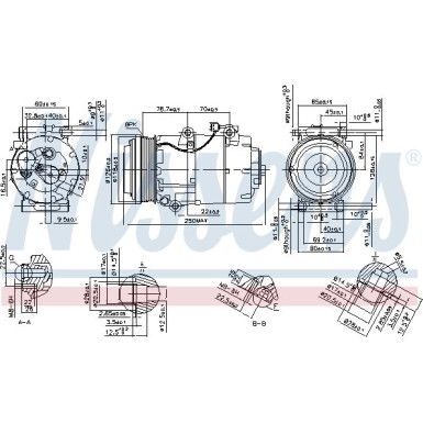 Kompressor PKW Ford Focus II 03 FIRST FIT 890090