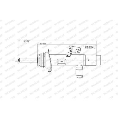 MONROE RideSense VA li | BMW 1,2,3,4 11 | C2524L MONROE RideSense VA li | BMW 1,2,3,4 11 | C2524L