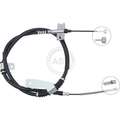 A.B.S. Handbremsseil Seilzug Festellbremse | K17453